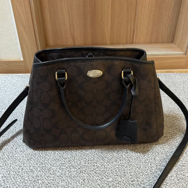 COACH 코치 마고 시그니처 사첼 토트백 크로스백