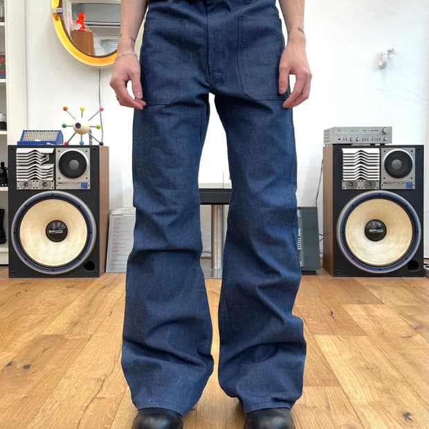 벨바텀 데님팬츠