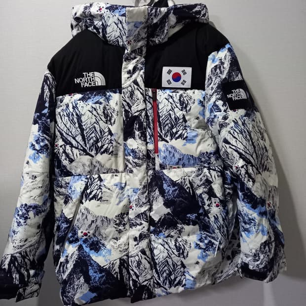 새상품 노스페이스 팀코리아 국가대표 베이징 올림픽 설산 다운파카패딩100
