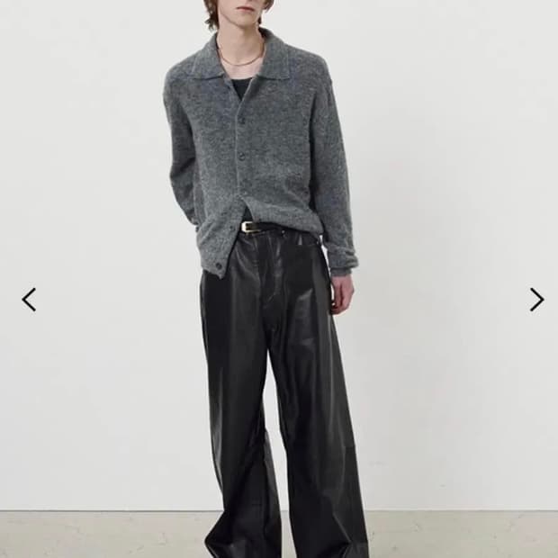 토니웩 알파카 카라가디건 그레이 Xl