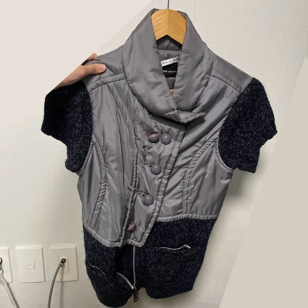 Miss sixty winter layered knit top