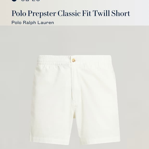 폴로 밴딩 반바지