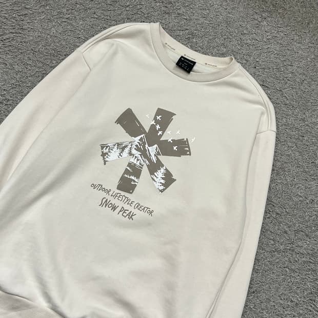 [100] 스노우피크 맨투맨