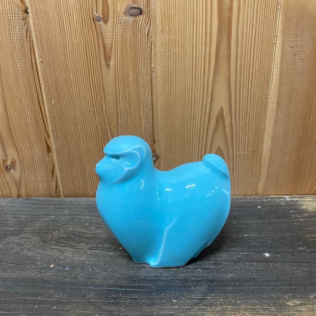 원숭이 도자기 오브제 장식품