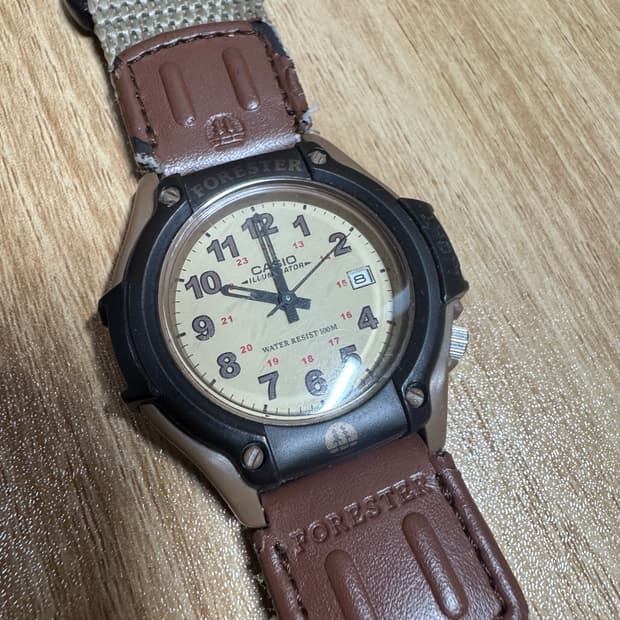 카시오 포레스터 빈티지 시계