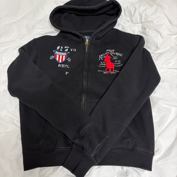 폴로 빅포니 후드티 S