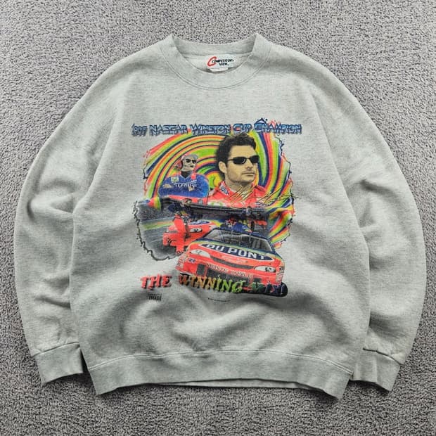 1997 나스카 윈스턴컵 듀퐁 레이싱 맨투맨 스웻 셔츠 (L)/10939