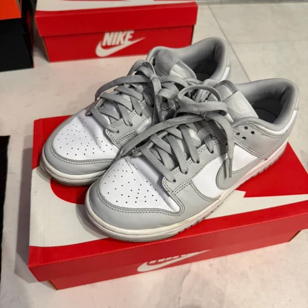 나이키 덩크 로우 그레이포그 250 