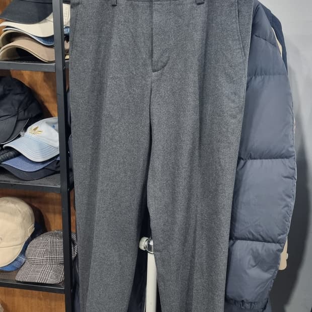 ((시스템 옴므)) slim fit 겨울슬랙스 33size 길이96 