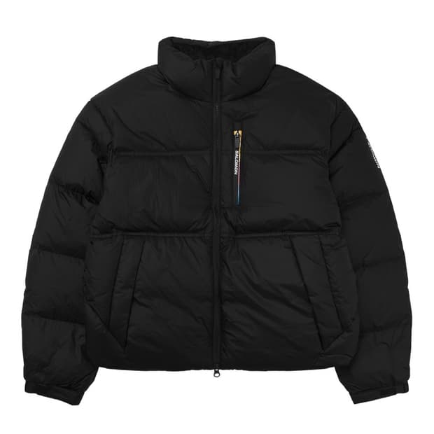 M (W) 살로몬 컨투어 크롭 다운 자켓 패딩 블랙 미개봉 판매