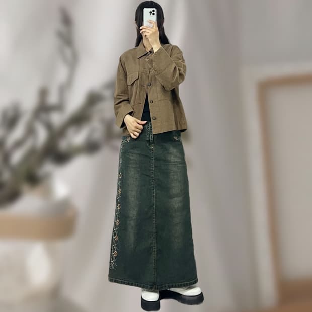 린넨코튼 아메카지 자켓