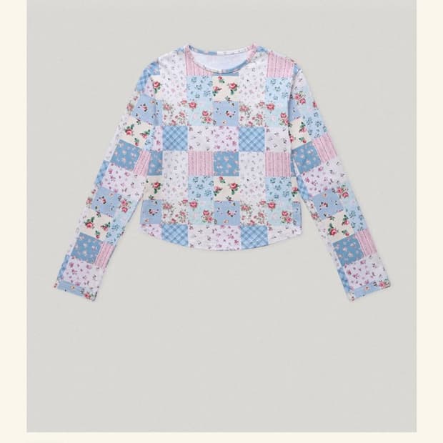 구해요)) 스무드무드 샬롯 패치워크티 smooth mood 구합니다