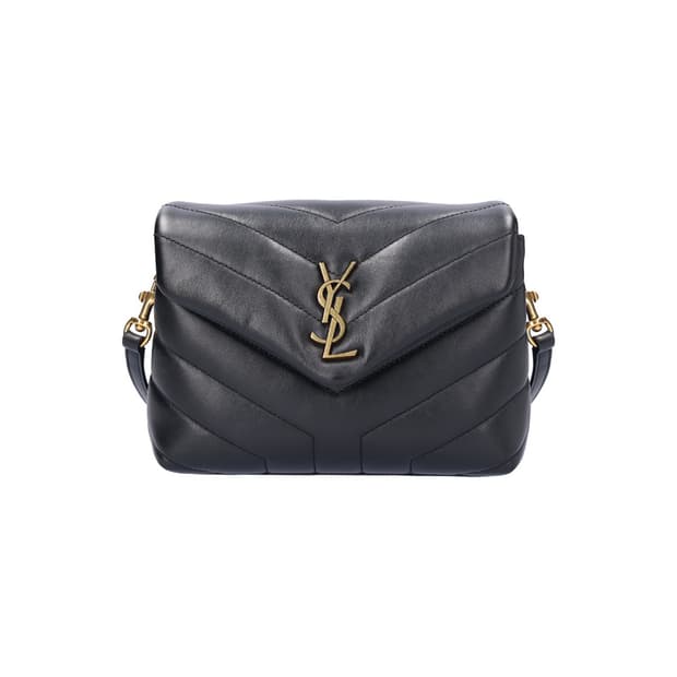 생로랑 678401 루루 토이 백 레더 블랙