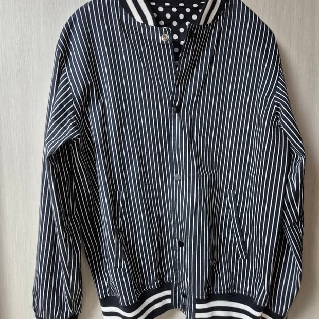 zucca 주카 스페이스 블루종 양면점퍼 50