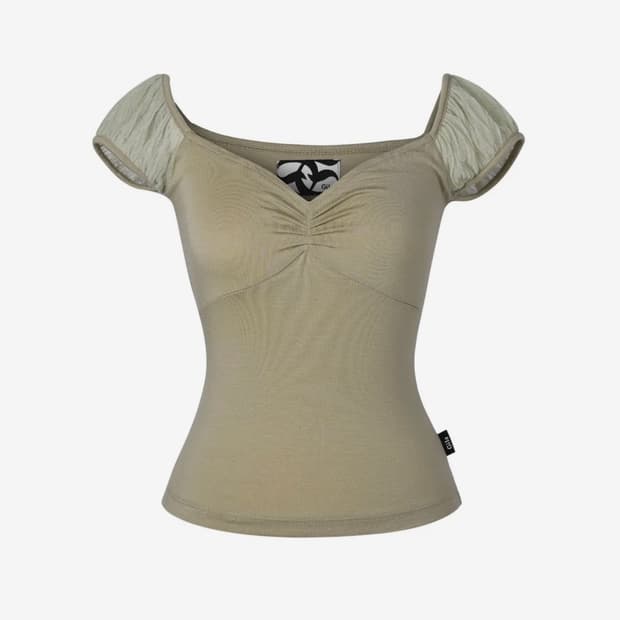 길라아카이브 PUFF SLEEVE TOP