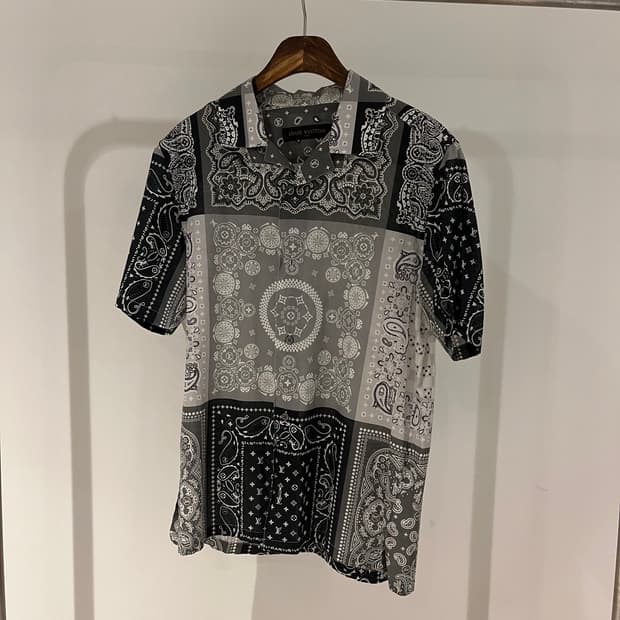 Louis Vuitton 2017 Bandana Print Shirts
