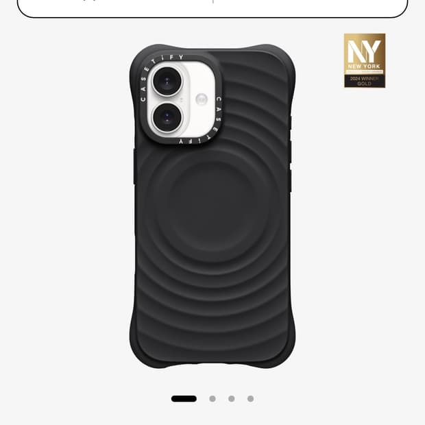 케이스티파이 리플 케이스 블랙 아이폰 17 판매