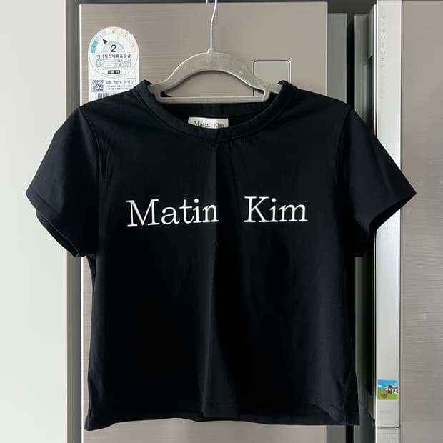 마뗑킴,누아르나인 크롭티셔츠 일괄판매