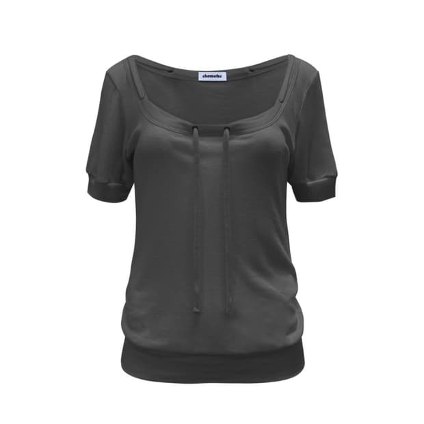 체메씨 LOW-NECK STRAP TOP