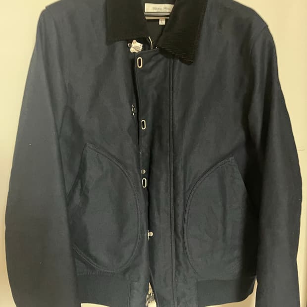 유니폼브릿지 덱자켓 L 사이즈 팝니다