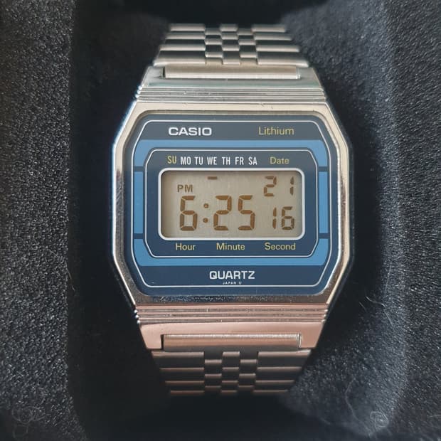 [희귀] 80s 카시오 B817 빈티지 디지털 쿼츠시계