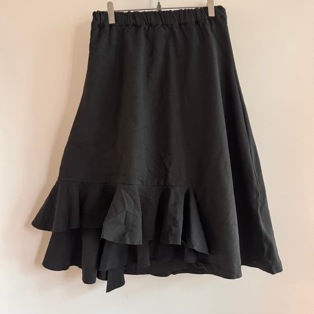 Comme des garcons 러플 롱스커트 