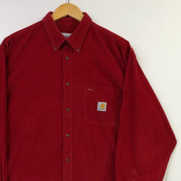 XL 칼하트 코듀로이 셔츠
