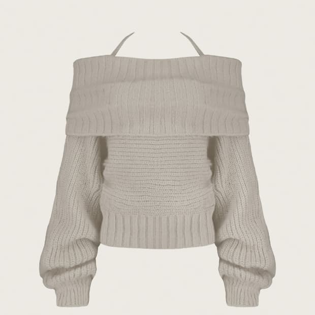 클리시어 워니 니트 팔레트 마롱라떼 새제품