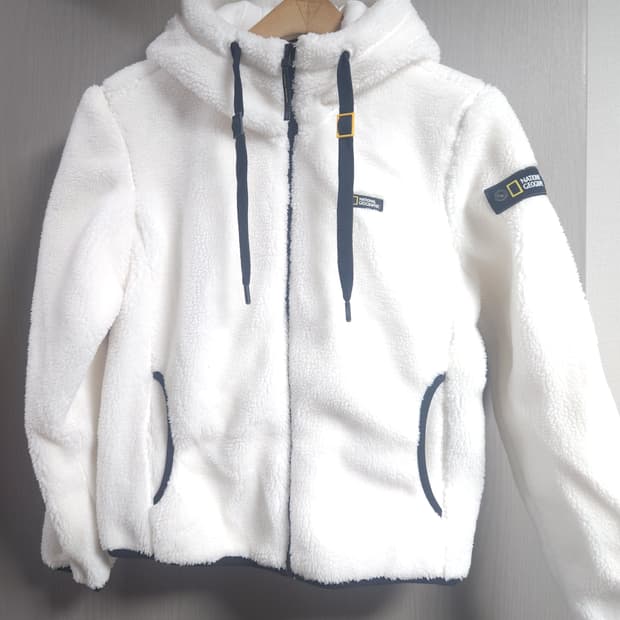 내셔널지오그래픽 플리스 후드집업, S