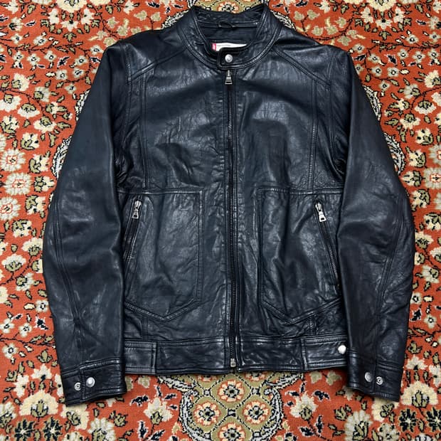 [XL] 리바이스 빈티지 리얼레더 싱글 라이더 가죽자켓