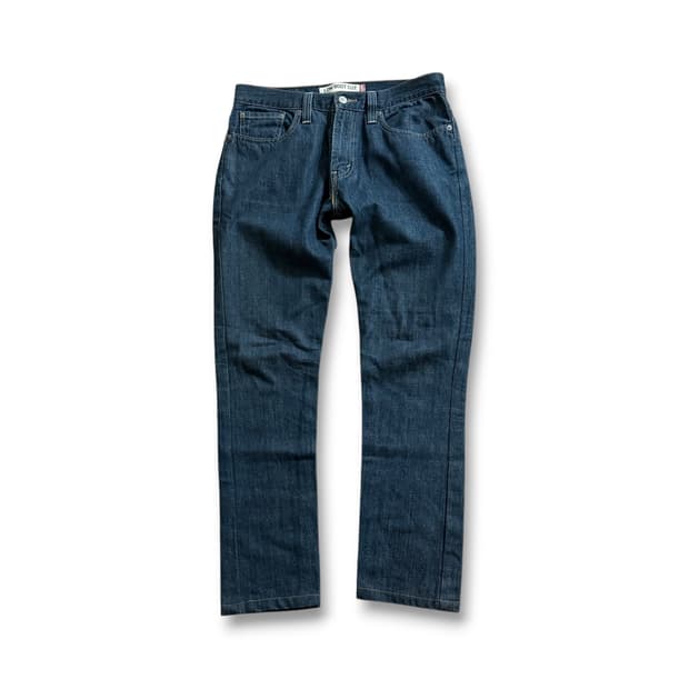 levi's 527 로우 부츠컷 생지 데님팬츠