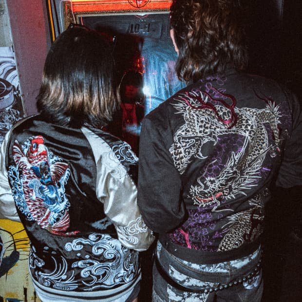 [karakuri tamashii] 카라쿠리 오리엔탈 하이넥 코튼 자켓