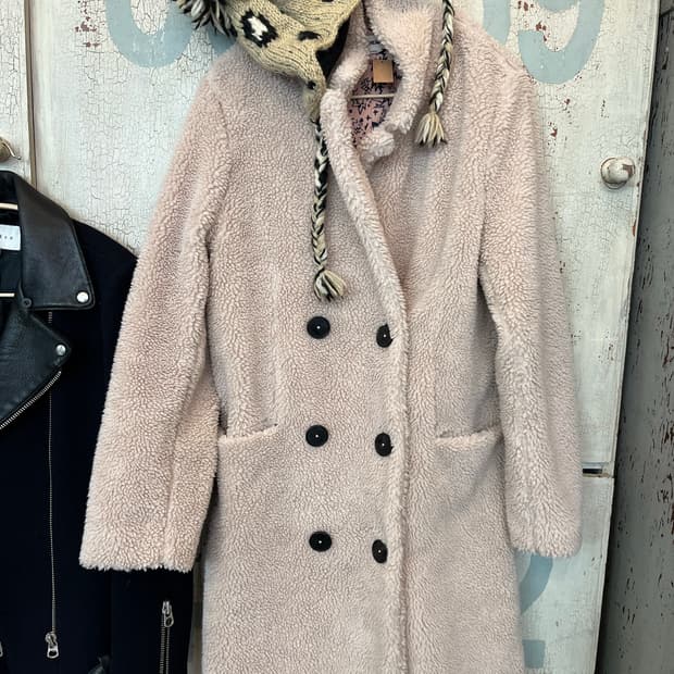 산드로 뽀글이 자켓