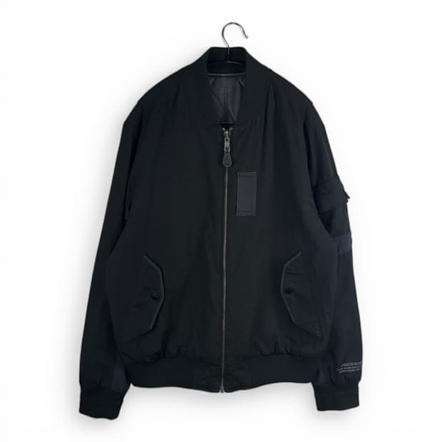 (XL) 버커루 리버시블 항공점퍼 블랙