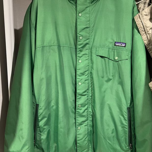 파타고니아 글리세이드 리버서블 재킷Green