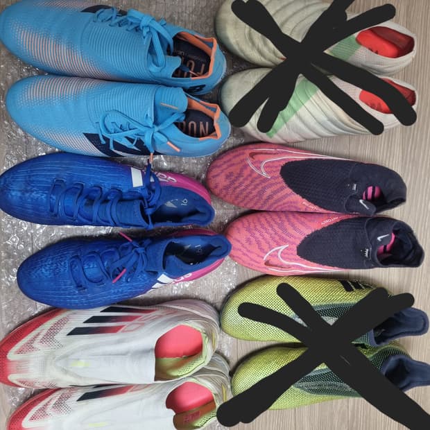 여러 축구화 풋살화 260~290