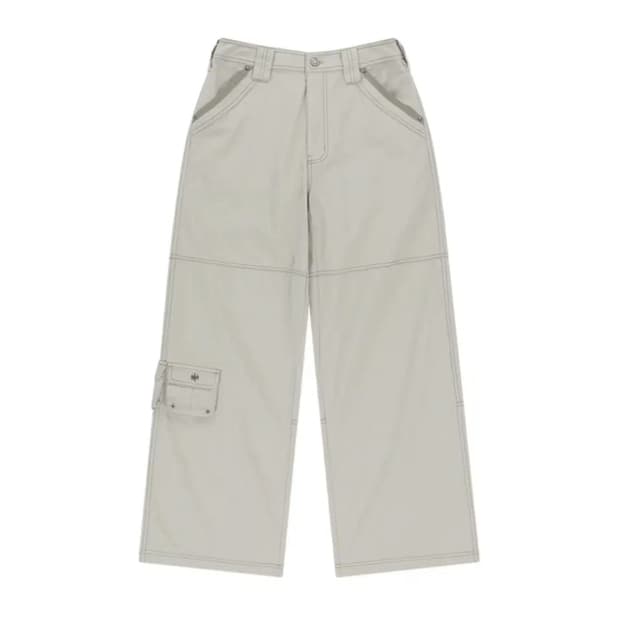 코이세이오 스냅 워크 팬츠 라이트 베이지