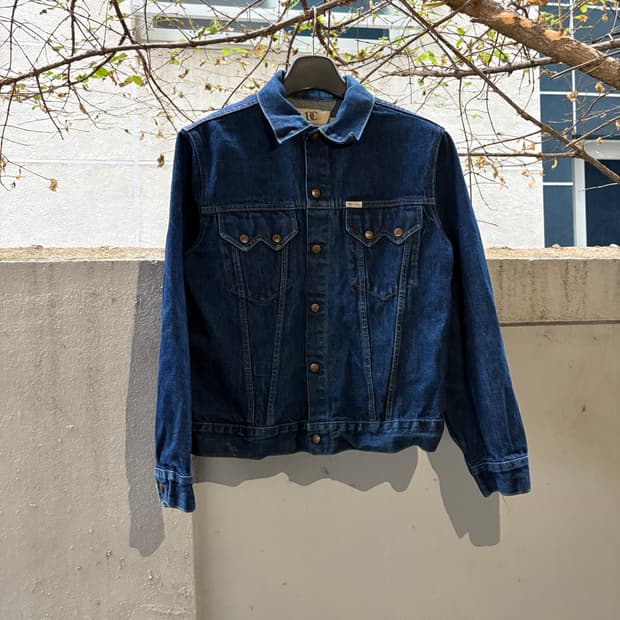 80’s Dee Cee 3세대 쏘우투스 데님 트러커 자켓