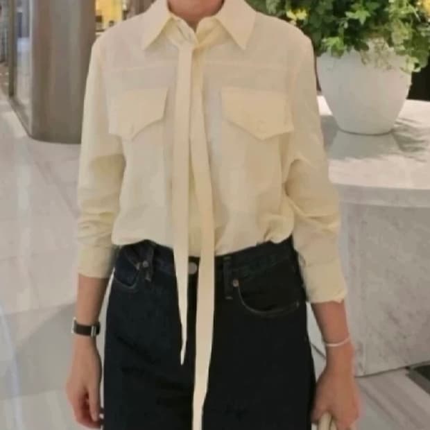 cos타이블라우스