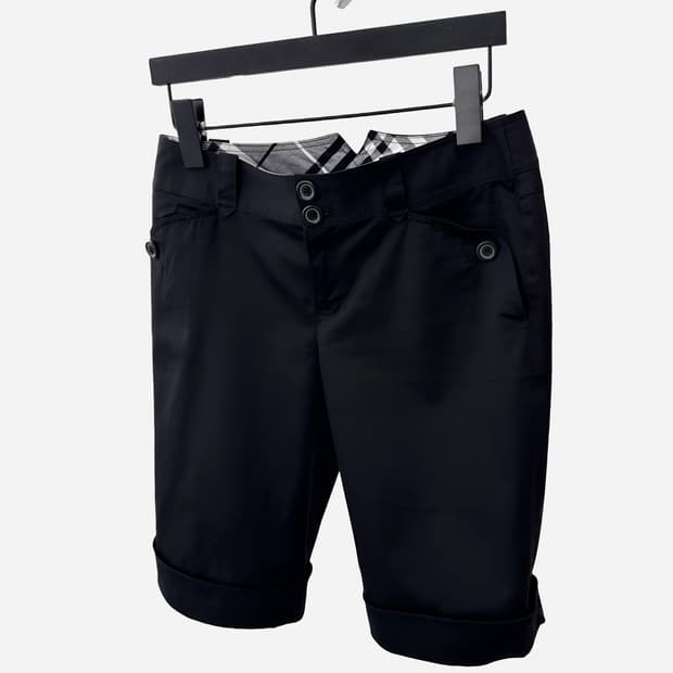 Burberry Black Label Black Shorts