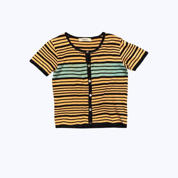 Chloé Candy Stripe Knit Top