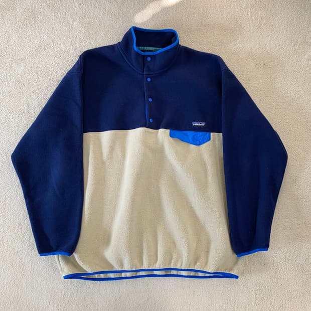 파타고니아 신칠라 플리스 컬러블록(XL) 헤비웨이트 풀오버