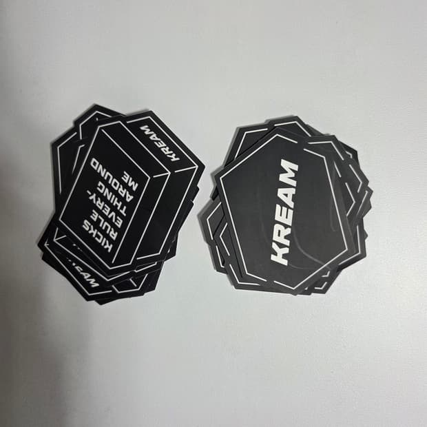KREAM 스티커 16개 일괄