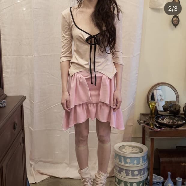 카나제이 캔디 프린팅 탑
