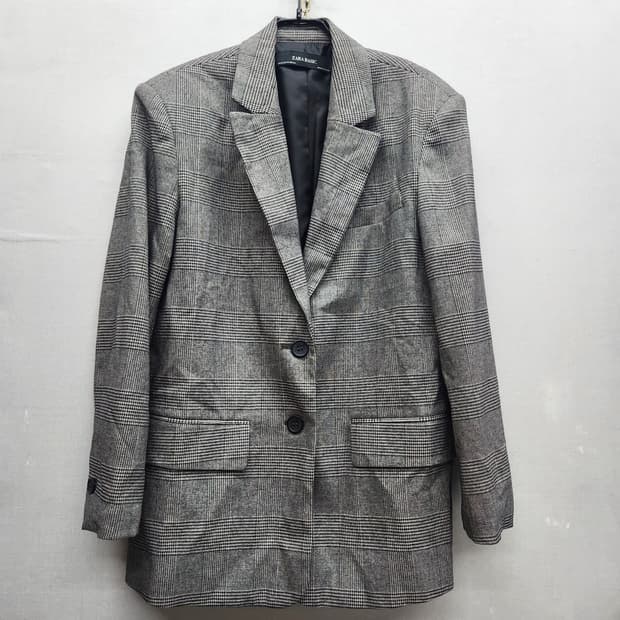 자라 ZARA 체크 블레이저 XS(M)