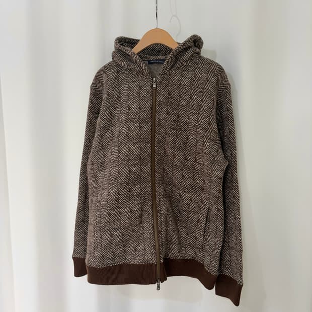 NICOLE SELECION 2way zipper hood zip up