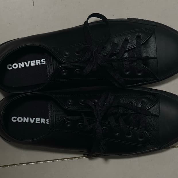 데콘맛 컨버스 레더 올검