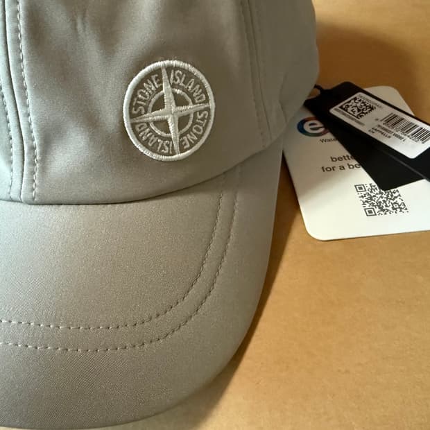 스톤아일랜드 소프트 쉘-R 6패널 베이스볼캡