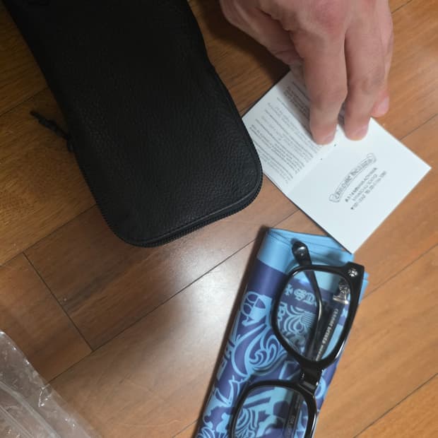 크롬하츠 콕스어커 블랙 실버 (도쿄 25년 4월 구매)