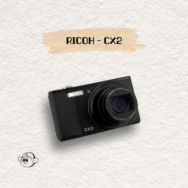 [💖리코 감성] 리코 RICOH CX2 레트로 디지털 카메라